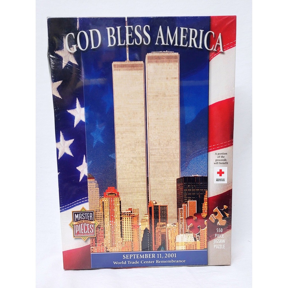 NWT Puzzle: God Bless America September 11,‎ 2001 - Size 18 x 24